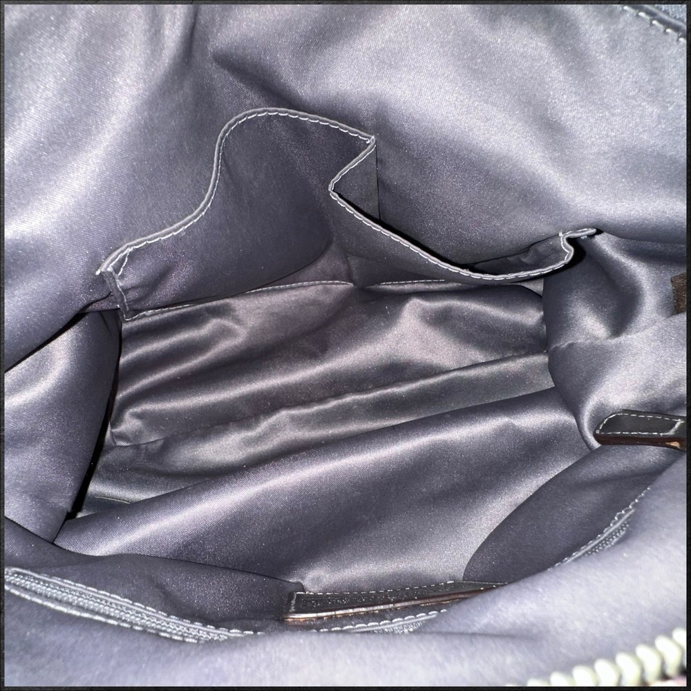 Coach Bag Purse Silver, Brown and Purple #H1120-19179 -‎ Preowned - Picture 10 of 16